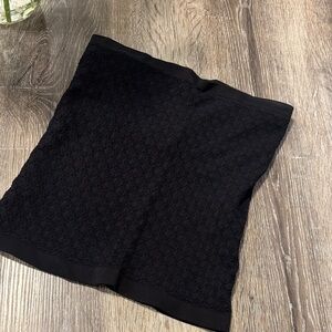 Free People Black Lace Top